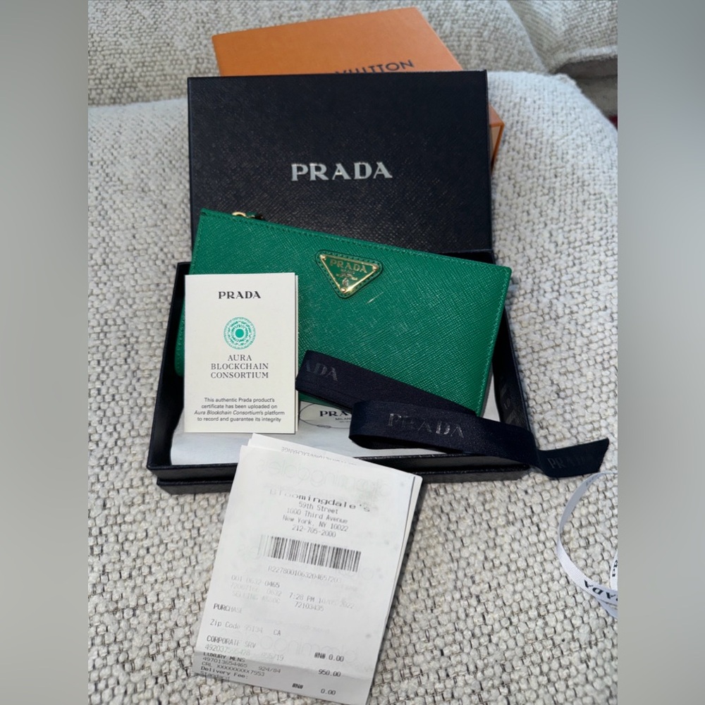 Prada Large Saffiano leather wallet